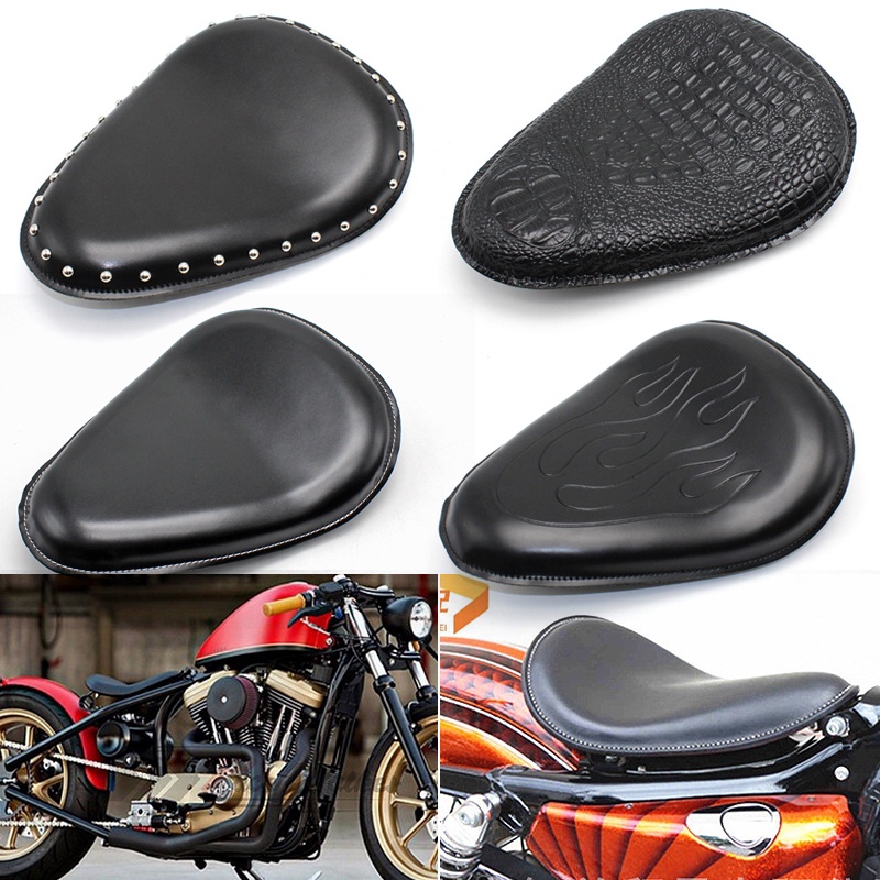 Asiento de cuero de la Motocicleta Accesorios para Harley Davidson