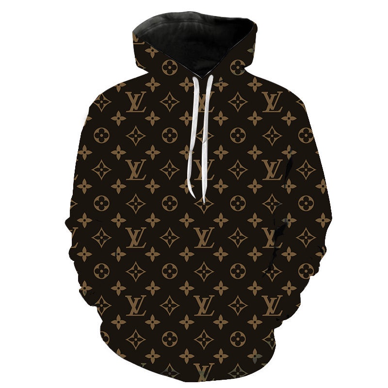 Marea De La Marca De Moda Louis Vuitton Sudaderas Con Capucha De