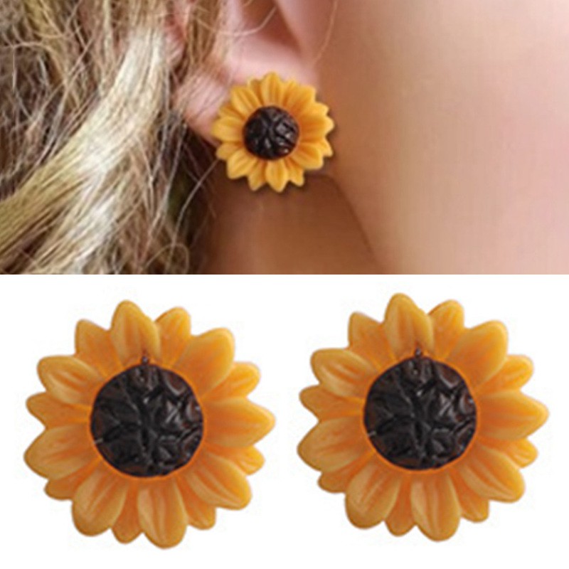 aretes girasol | Shopee México