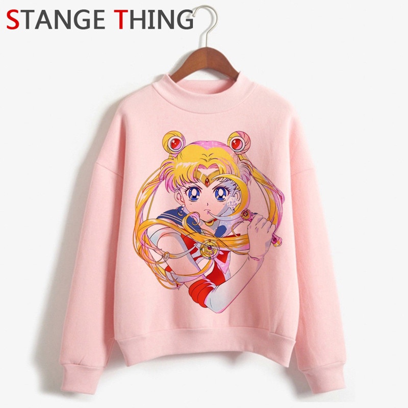 Sailor Moon Sudaderas Con Capucha Mujer hip hop 2021 Ulzzang hoddies streetwear Shopee Mexico