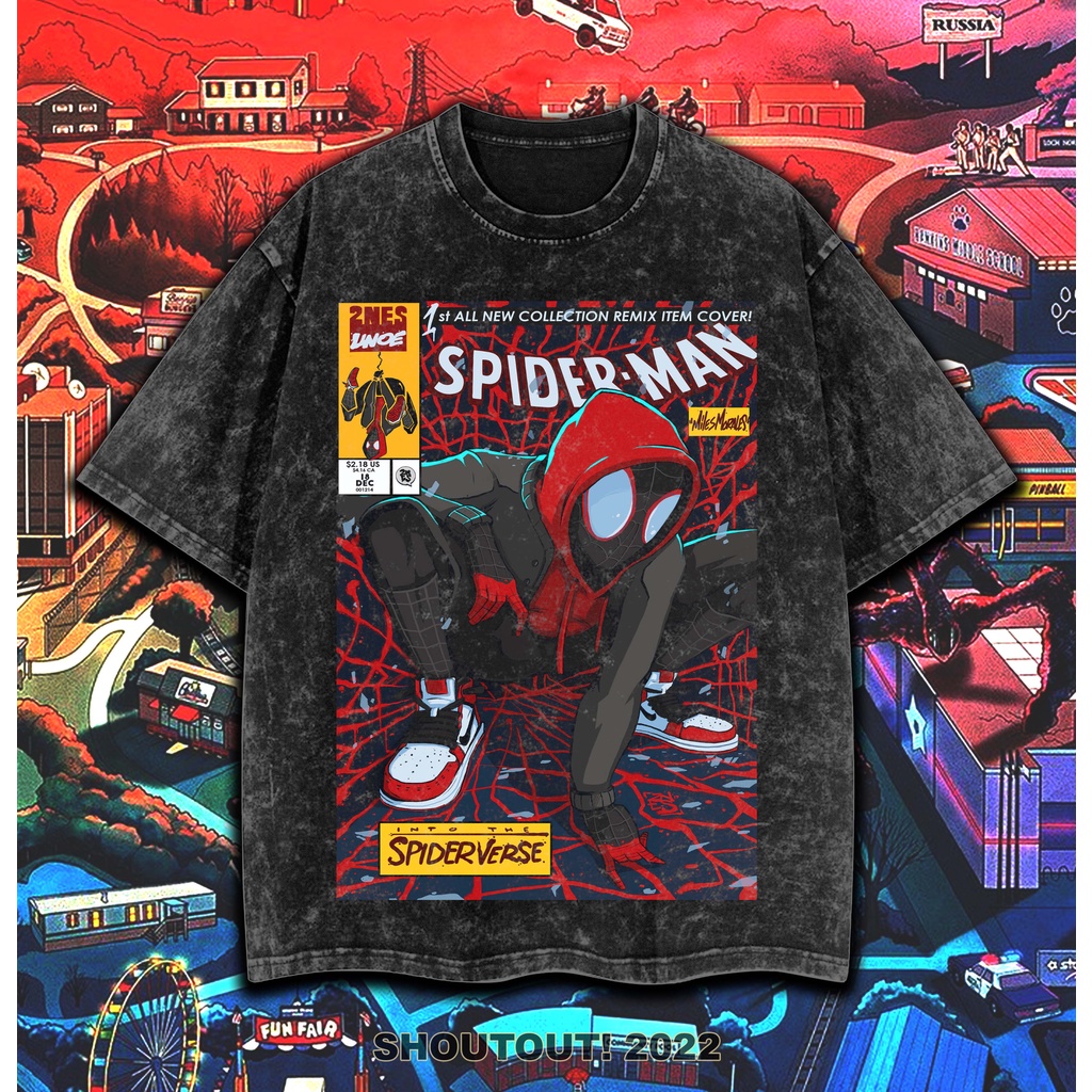 Playera de miles morales new arrivals