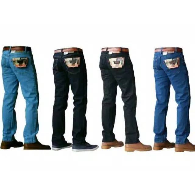 Pantalones vaqueros de hombre baratos pantalones levis