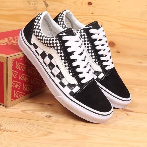 Mix checker old store skool vans