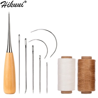 8 agujas de punzón, aguja de punzón de costura de bordado, herramientas de  punto de cruz, kit de punzón de aguja, aguja de tejer, agujas de coser
