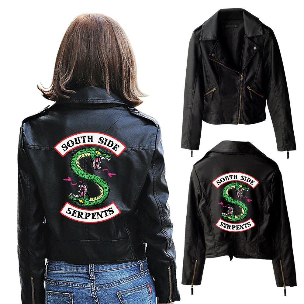 2022 Nuevo Riverdale Pu Chaquetas Impresas Southside Serpents