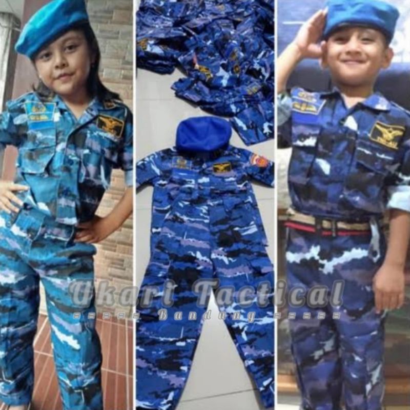 Disfraz profesional para niños, vestido de fuerza aérea, ropa de