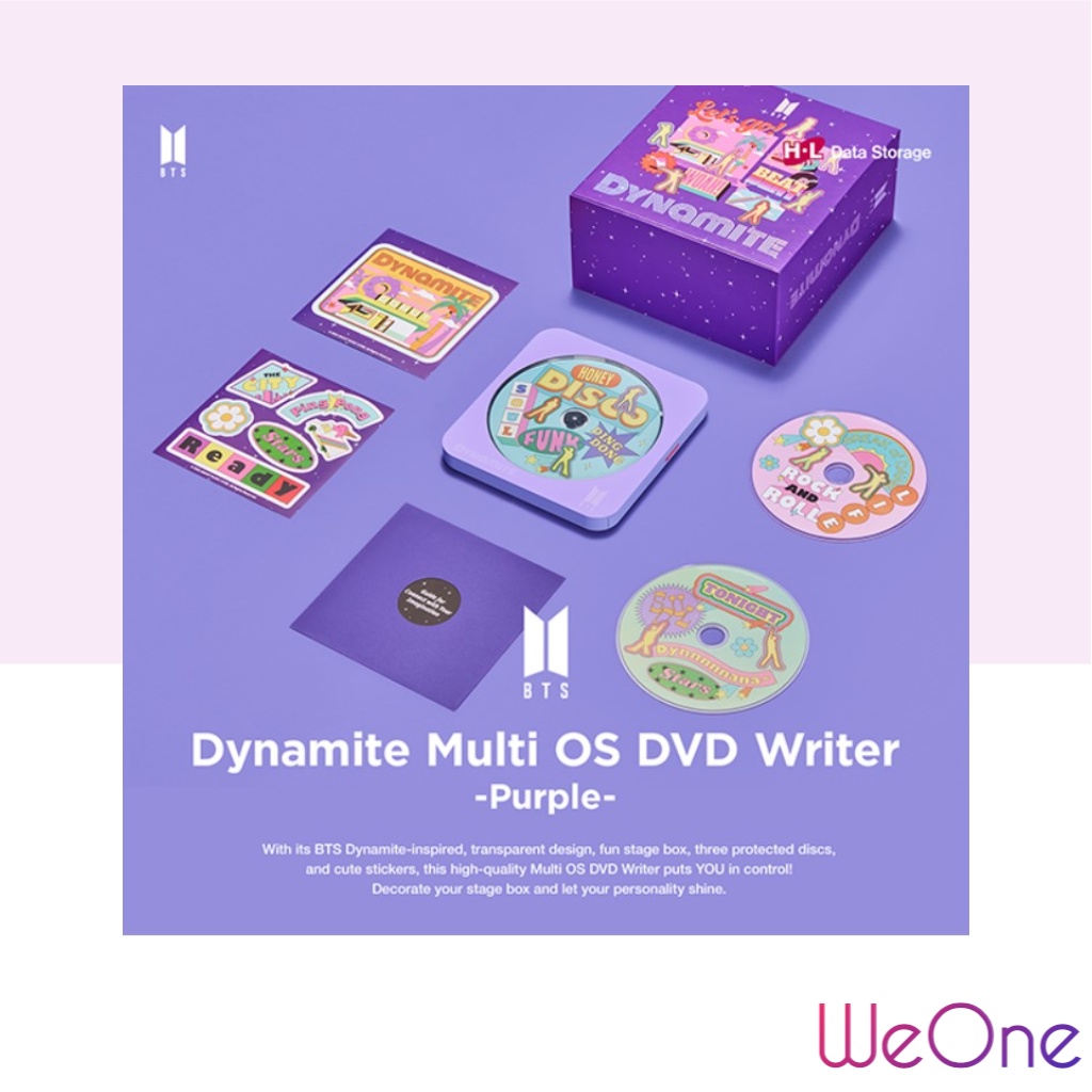 BTS Dynamite Multi OS CD/DVD WriterHitachi LG GPM2V (Fire , Android