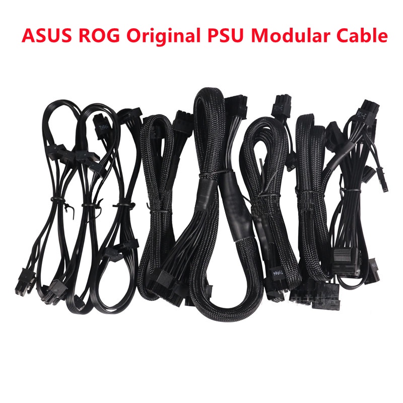 ASUS ROG PCIe 8Pin Dual 8Pin 24Pin CPU SATA Molex SSD HDD Power Para ...