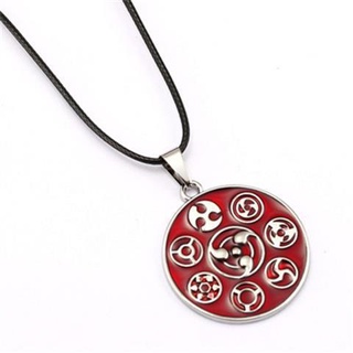 Collar periférico de Anime Naruto, adorno Xiao, organización Itachi Uchiha  Sharingan, colgante de acero de titanio, regalo para estudiantes -  AliExpress