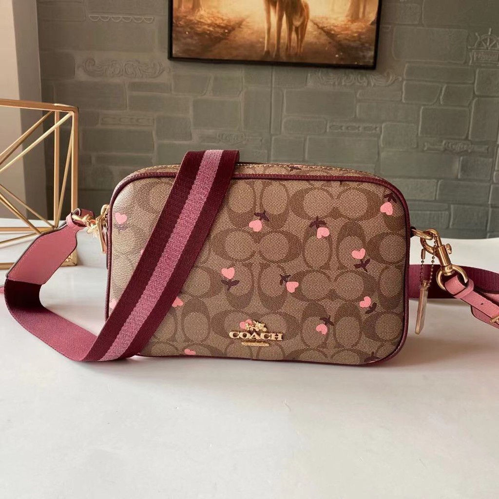 Bolso coach online rosa