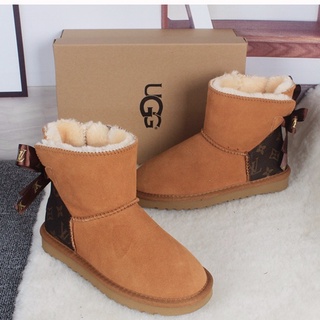 Ugg/Louis Vuitton Botas De Nieve De Piel De Oveja De Una Pieza