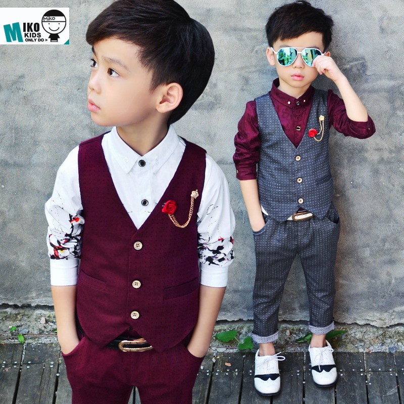 Trajes de best sale saco para niños