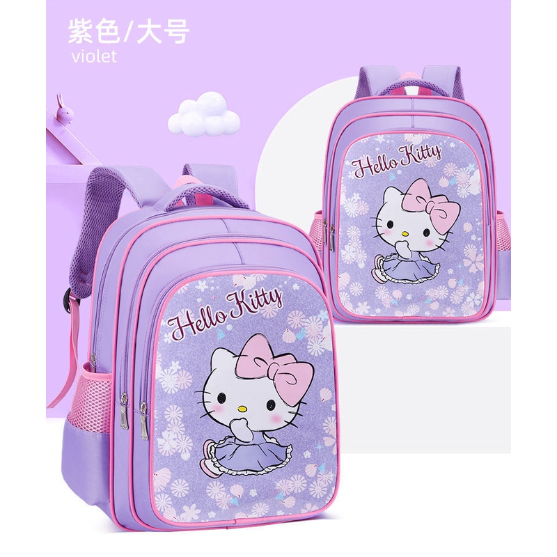 Genuino] Mochila Escolar Para Niños De Gato Princesa Escuela Primaria Para  Niñas 1-2-3-4-6 Primer Grado 5 Años HHHP