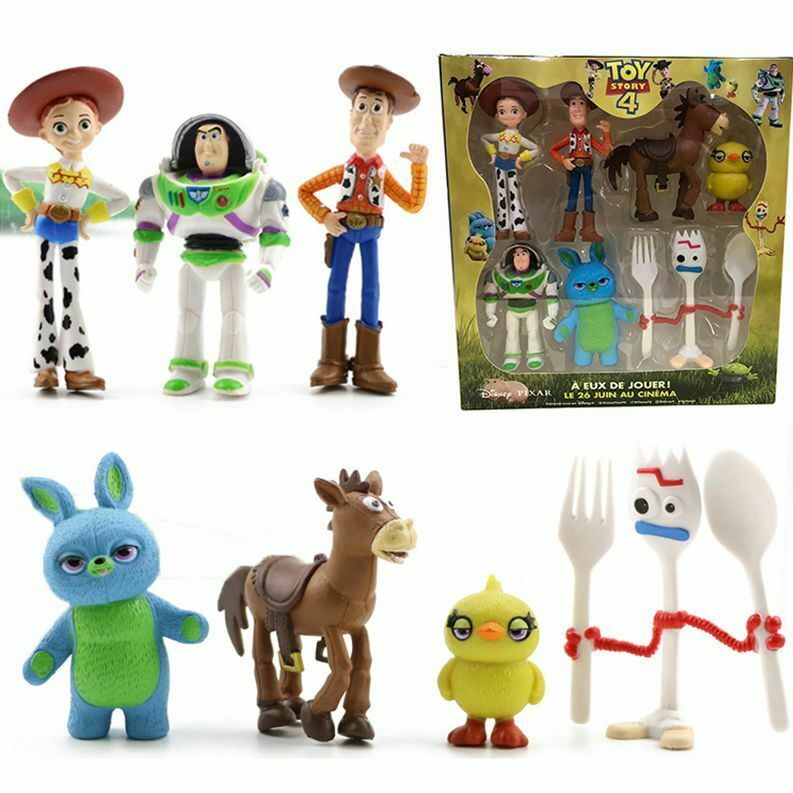 Set de 3 Juguetes de Toy Story ▷ Woody, Forky y Buzz Light Year