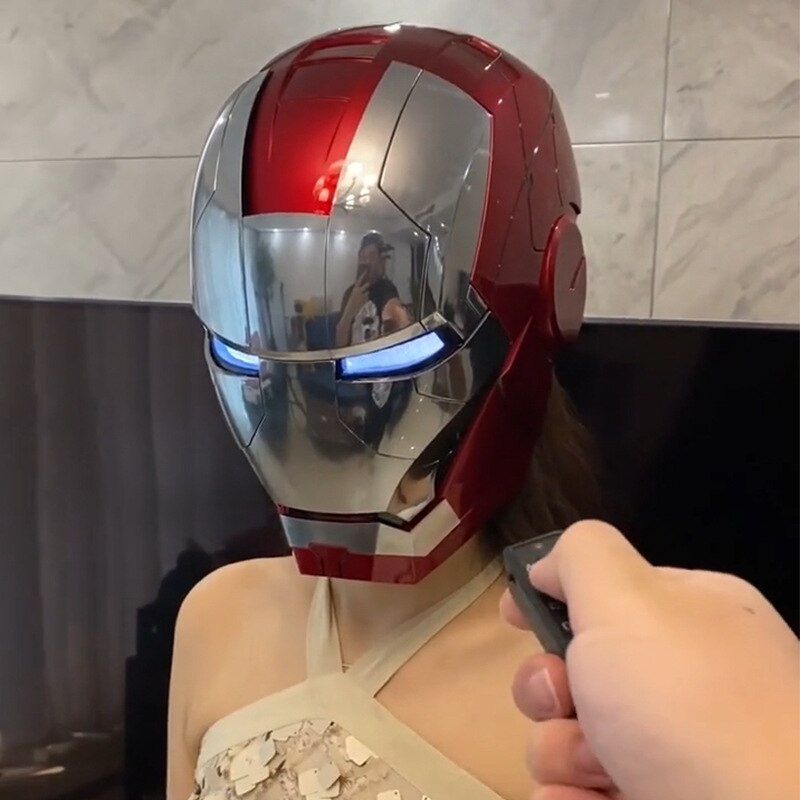 casco iron man  Shopee México