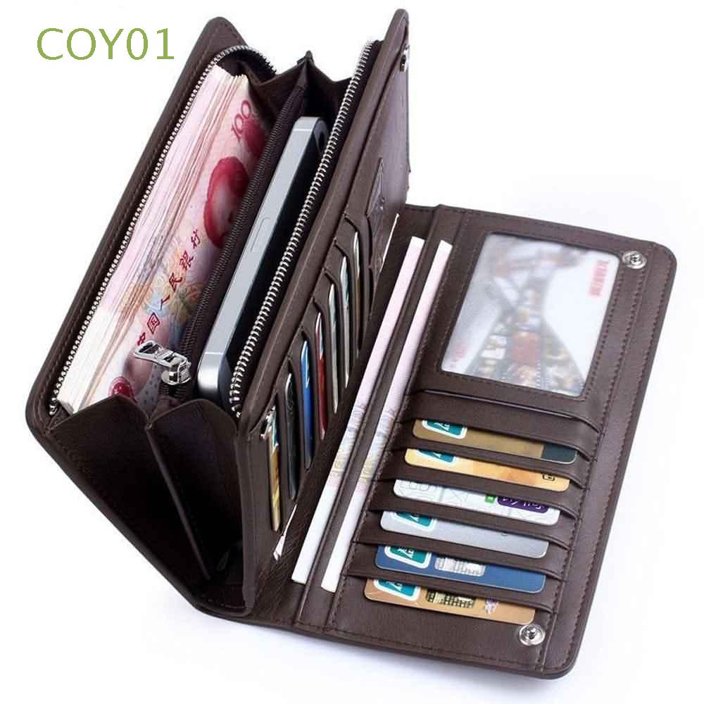 TENDYCOCO Billeteras de cuero para hombre, carteras de cuero para hombre,  soporte para monedero de cuero corto párrafo monedero dibujar tarjeta