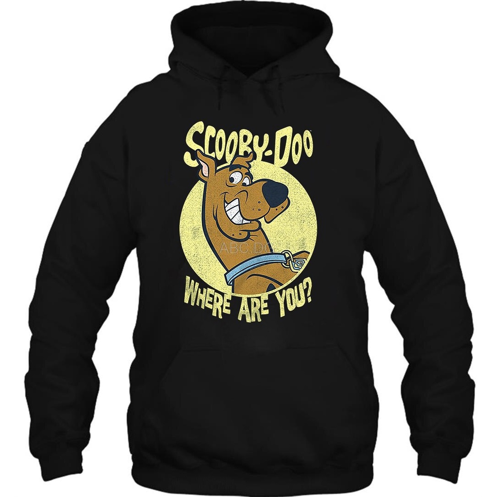 Sudadera Con Capucha Scooby Doo 50 Aniversario Donde Tienes Licencia Oficial Adulto