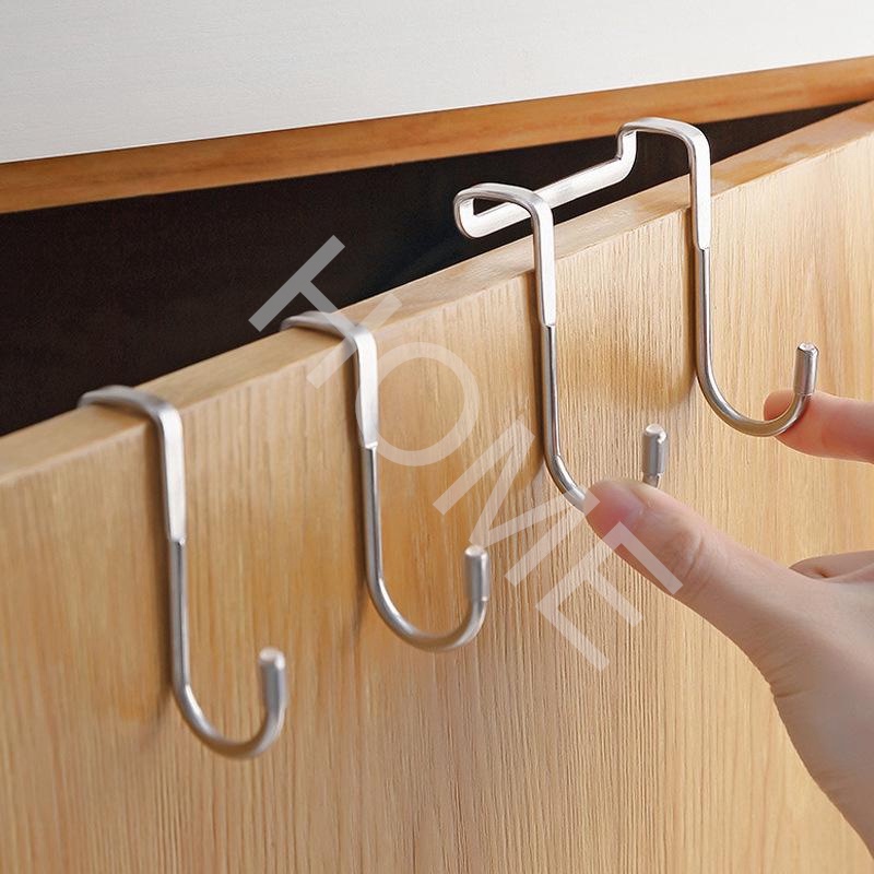 Organizador de cocina para baño, soporte para colgar toallas en la puerta  del ho