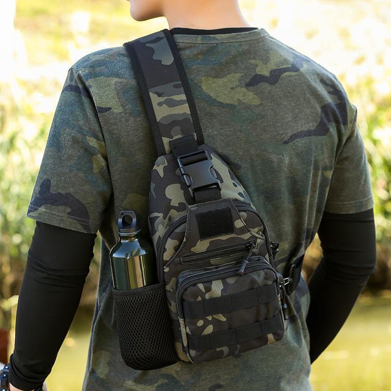 Mochila Bolso Bulto De Pesca Para Hombre Estilo Militar Resistente