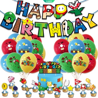 36 globos de Lilo y Stitch, globos de feliz cumpleaños, letras de papel de  aluminio, decoración de globos, suministros para fiesta de cumpleaños de