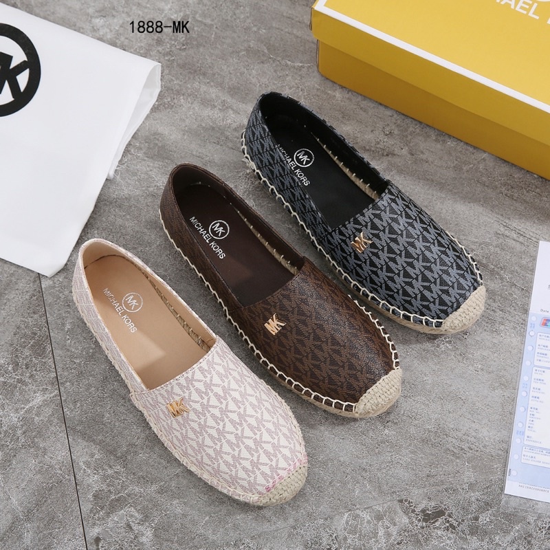 Michael Kors Espadrille mocasín zapatos planos AB1888-MK Shopee México