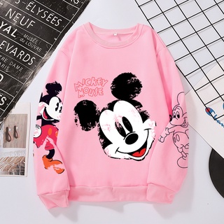 Mickey sudadera con capucha de las mujeres ropa suelta tops blusa prendas de abrigo | México