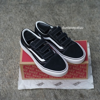 Vans velcro online hombre