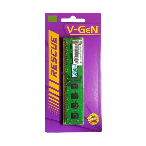 Ram PC VGeN Ddr3 8gb pc12800 1600Mhz V-GeN Longdimm Rescate DDR3L