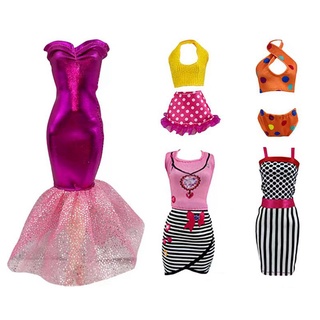 Vestidos para barbie con tela hot sale