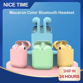 Comprar Macaron InPods 12 i12 TWS auriculares inalámbricos Bluetooth HiFi  auriculares deportivos para IPhone Xiaomi Samsung