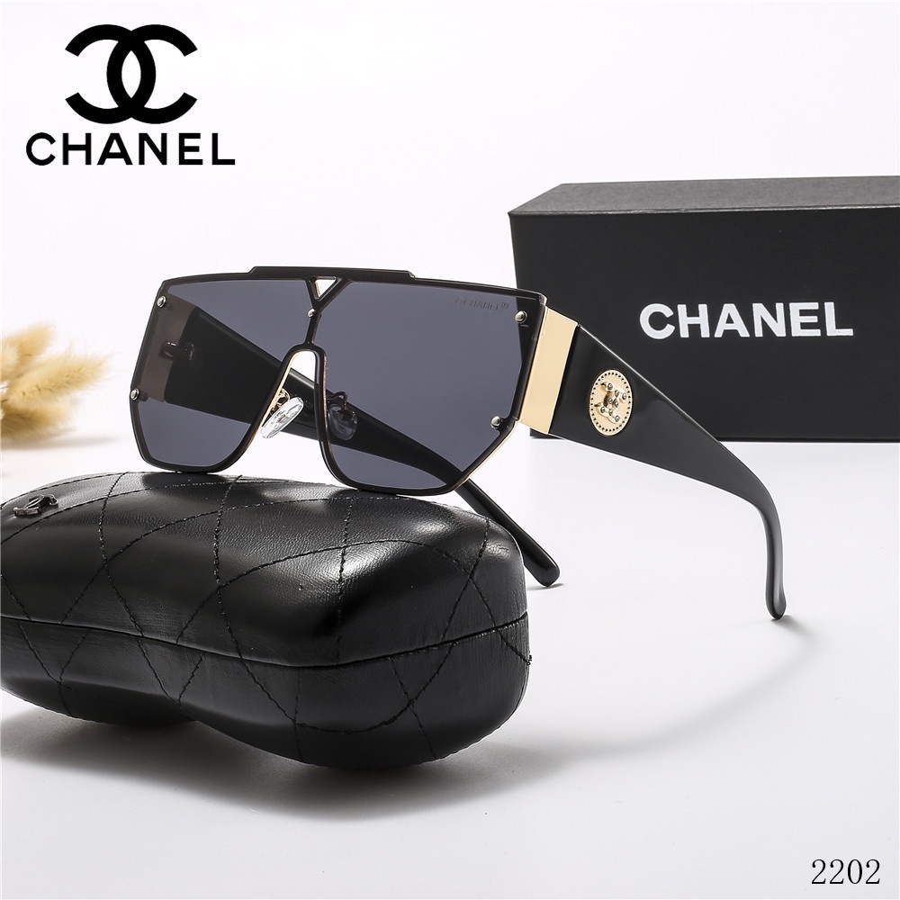 Chanel 2022 Gafas De Sol Polarizadas De Lujo Nueva Moda Para Hombre Y Mujer universal retro red Roja pop Pequeñas Frescas UV400 | Shopee
