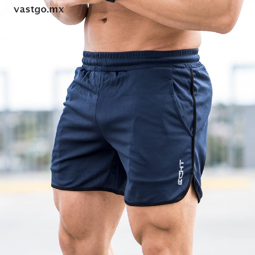 Pantalones Cortos De Verano VAO Para Hombres Deportivos Secado Rápido Gimnasio Slim Shorts | Shopee