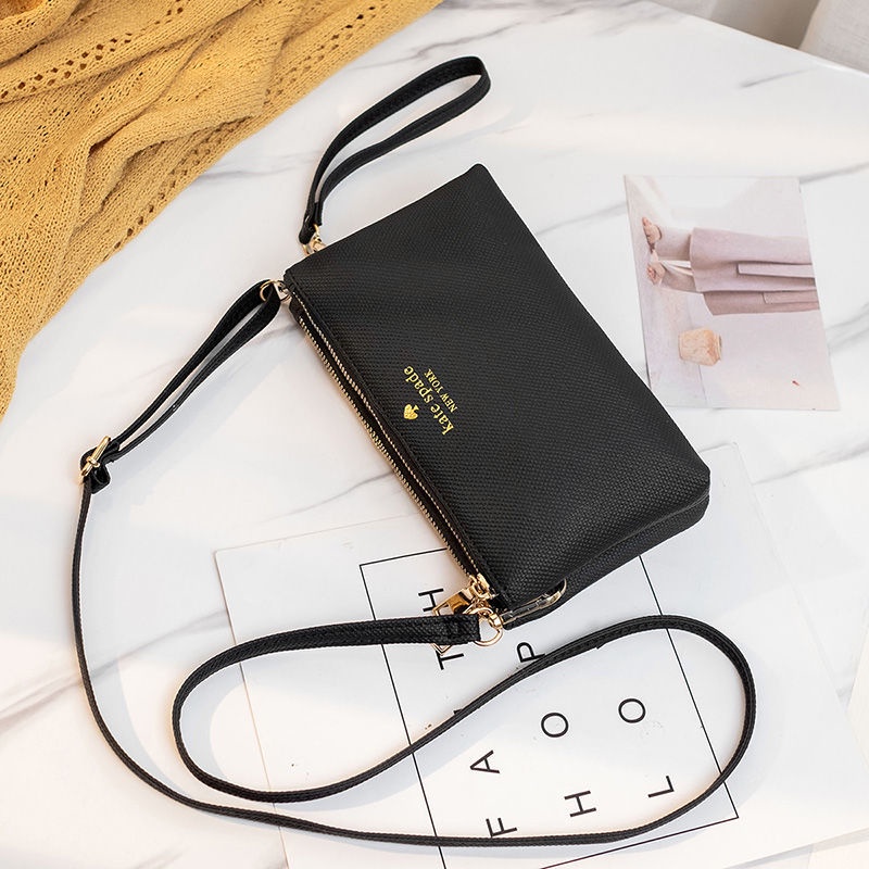 Kate Spade New York Se oras Moda PU Bolsa De Mensajero Melocot n