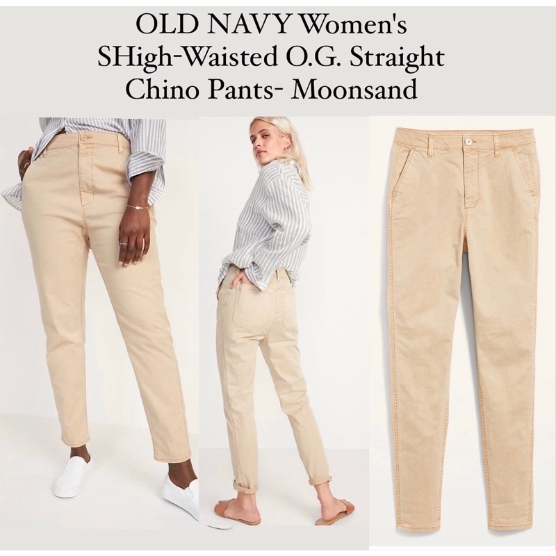 Pantalones de mujer Old Navy O.G Straight Chino pantalones mujer