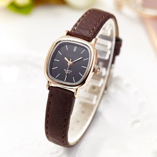 Reloj Pequeño Cuadrado De Cuarzo Simple Ultrafino Para Mujer