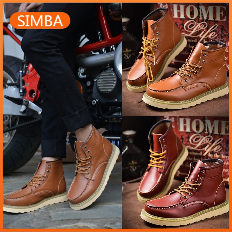 Mens vintage cheap style boots