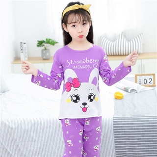 Uhome] Pijama Para Niños Bob Esponja Para Dormir Pijamas Niño Manga Larga  Cuello Redondo Ropa De Camisa Bebé Niña