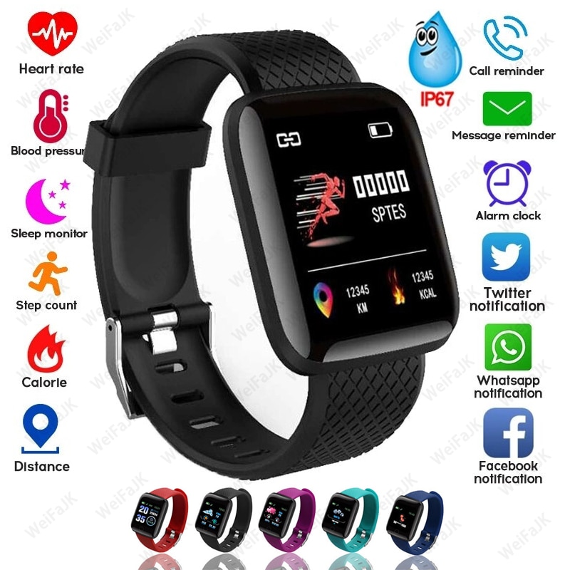 2021 Smart Watch Men Woman Smartwatch Bluetooth Blood Pressure Measurement Heart Rate Monitor Sport Smart Watches Android IOS