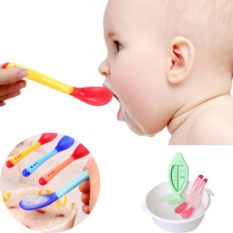  PandaEar Paquete de 6 cucharas de silicona para bebé, cucharas  suaves para bebés de primera etapa para niños pequeños