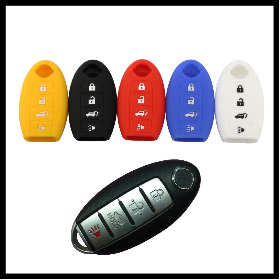 Custodia In Silicone Per Chiave Nissan – Modelli Qashqai, Juke, Altima, Cube, Micra 2016