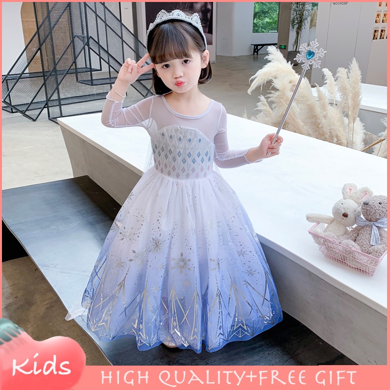 vestidos de ni a disfraz elsa frozen Shopee M xico