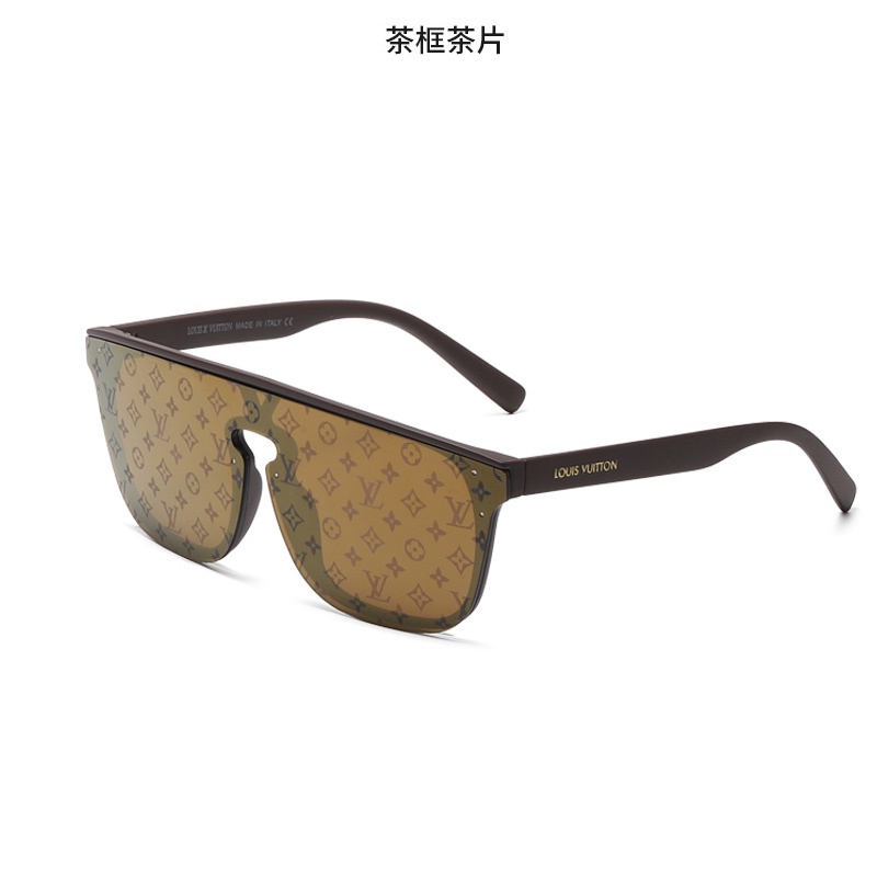 Gafas De Sol De Lujo Con Estampado De Marcas De Agua LV WAIMEA Moda Clásica  Retro Plana Top Hombres Gao Jiahui unisex