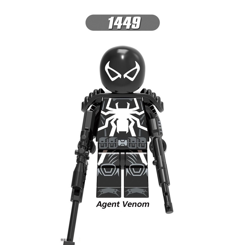 Superhéroe Minifiguras Edición Juego Spider-Man Venom Minifigura