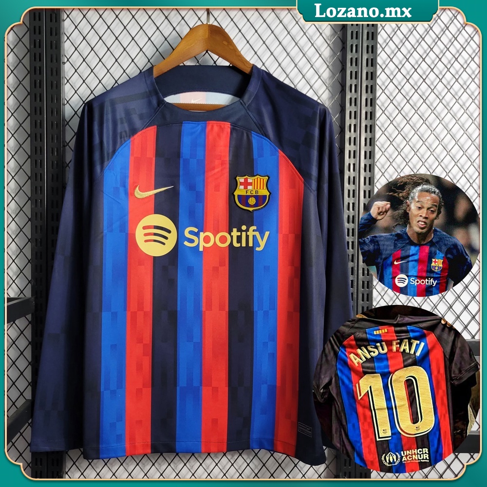 jersey barcelona manga larga Shopee M xico