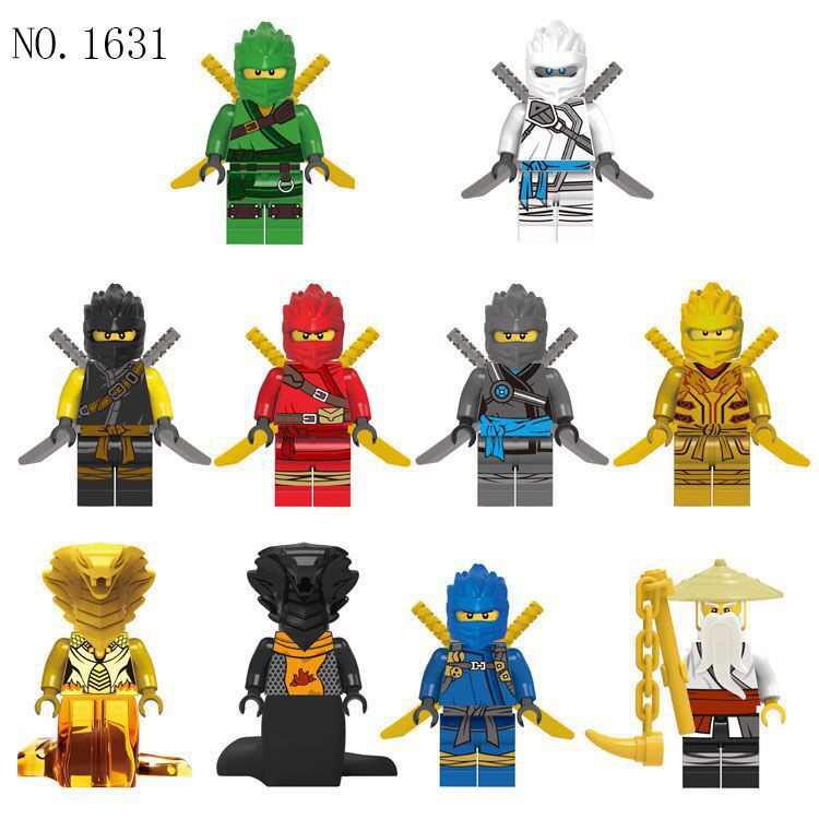 Figuras sales ninjago lego