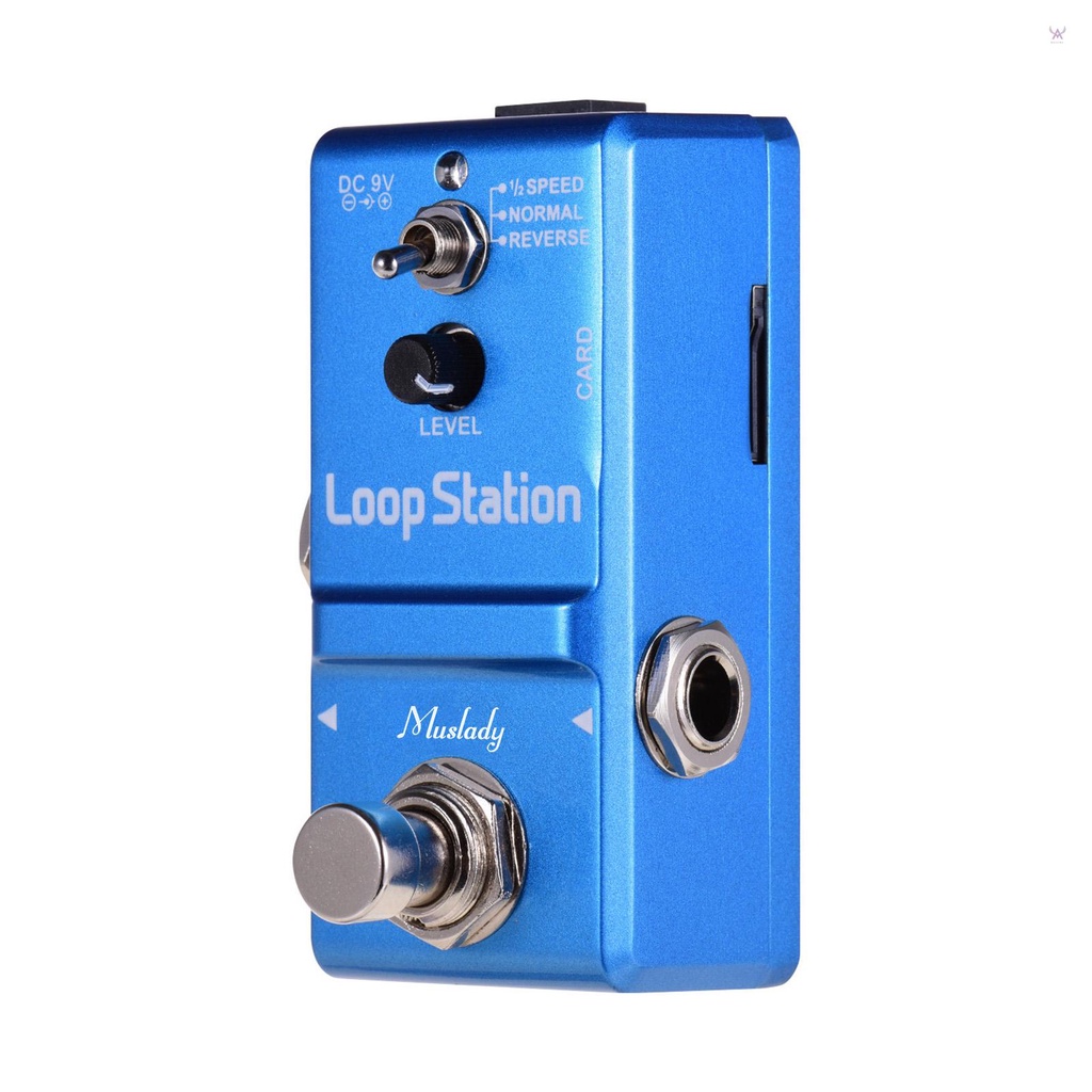 BSM Muslady Loop Station Mini Guitarra Looper Efecto Pedal 10 Minutos