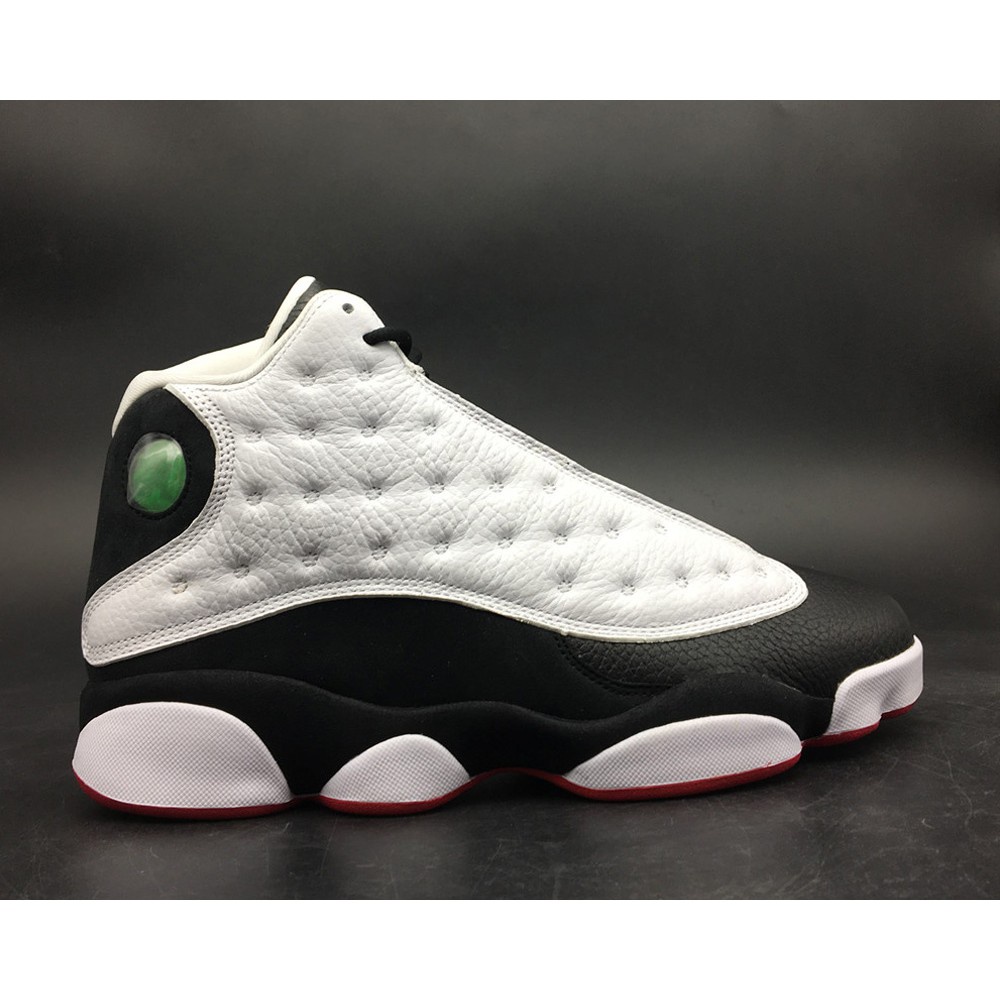 Jordan retro 13 negro con blanco online