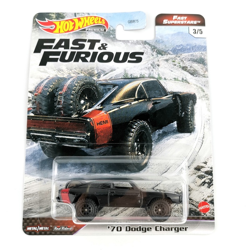 Hot Wheels Fast & Furious F9+ Premium 5 Pezzi: Mustang, Chevelle, Skyline, Supra, Nova, 1:64, 2022