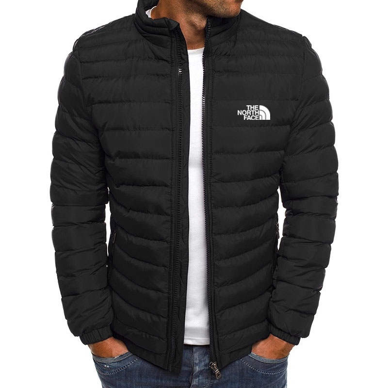 Chaqueta Hombre Invierno Abrigo Gruesa 888 Negro