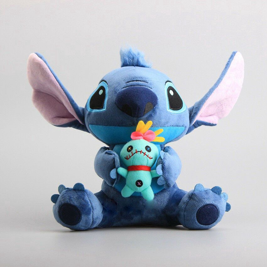 Muneco De peluche Stitch Lilo Stich hueso Disney 25cm